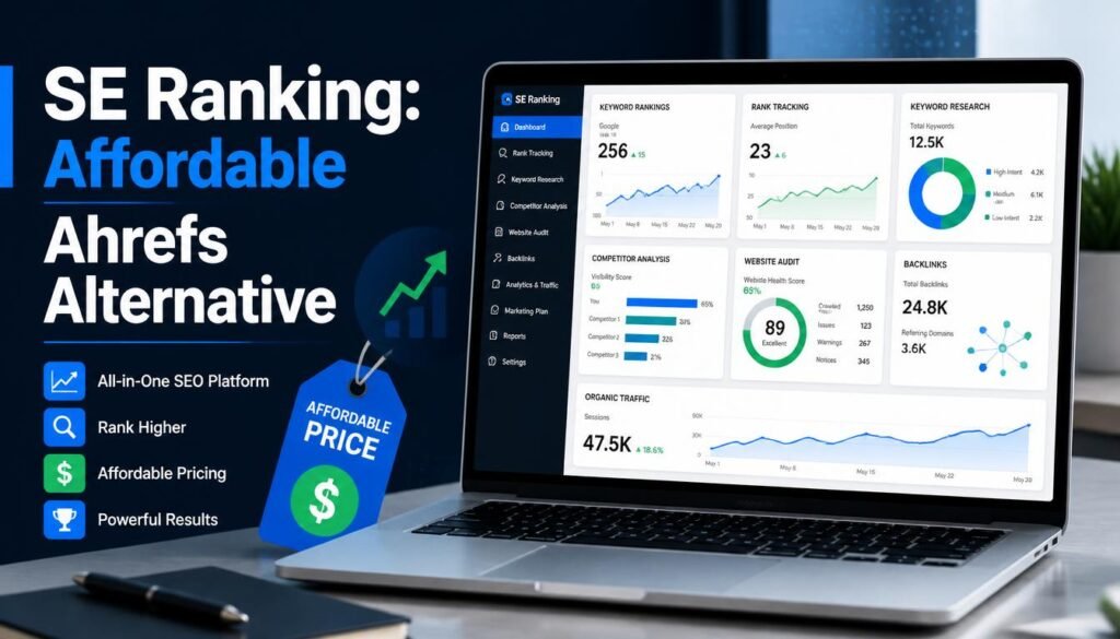 SE Ranking: Affordable Ahrefs Alternative