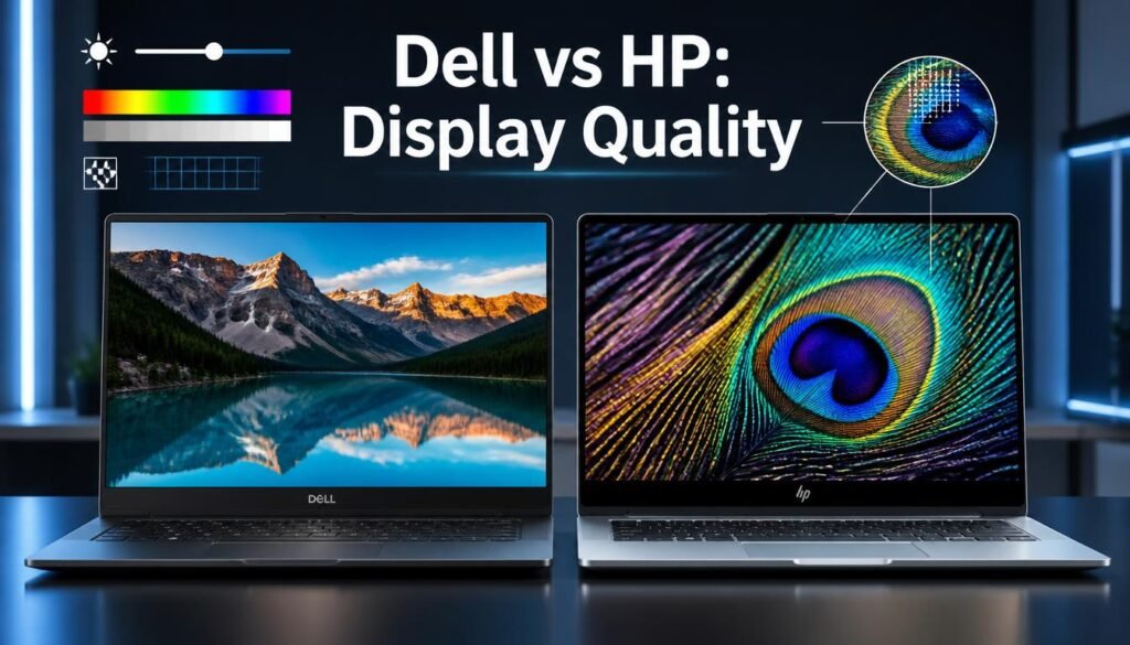 Dell vs HP: Display Quality
