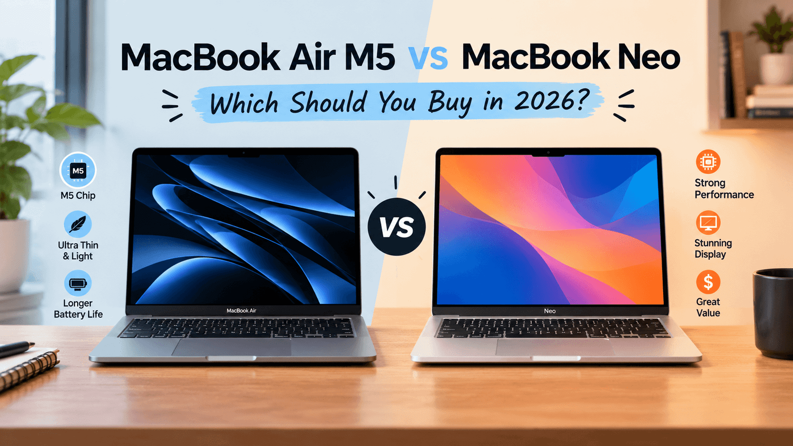 macbook air m5 vs macbook neo